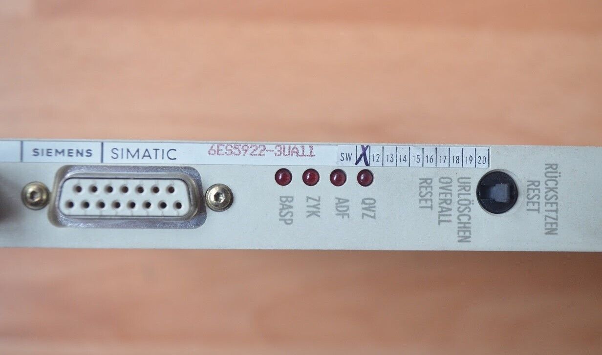 SIEMENS SIMATIC S5 CPU 922 6ES5 922-3UA11 - Imagen 4