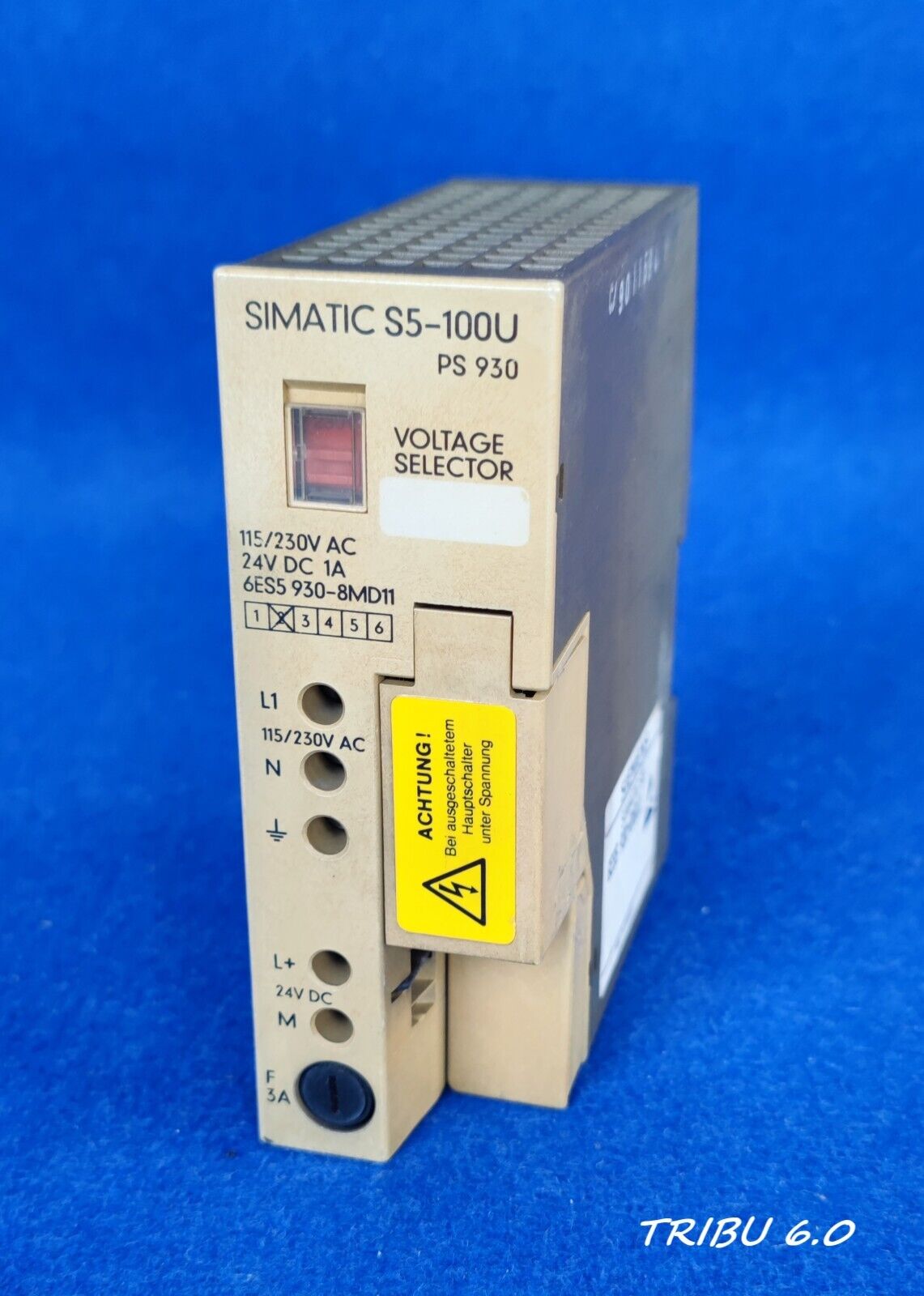 SIEMENS SIMATIC S5 FUENTE ALIMENTACIÓN S5-100U 6ES5 930-8MD11 PS 930