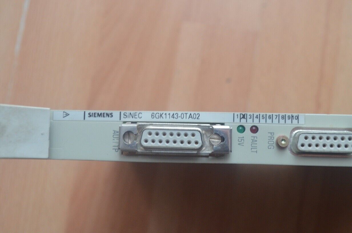 SIEMENS SIMATIC S5 SINEC 6GK1143-0TA02 + FLASH 256 kB - Imagen 3