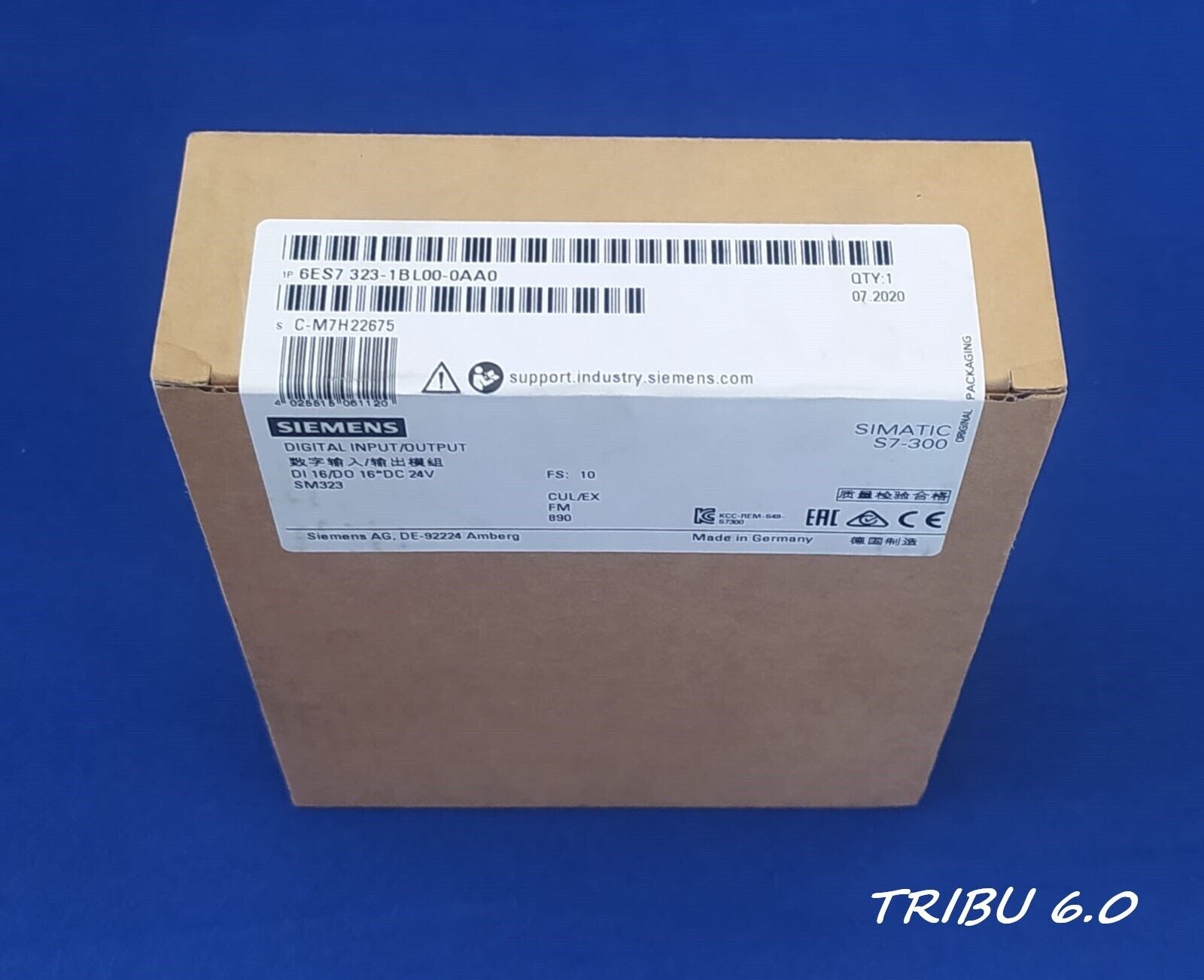 SIEMENS SIMATIC S7-300 6ES7 323-1BL00-0AA0 SM323 16 DI * 16 DO