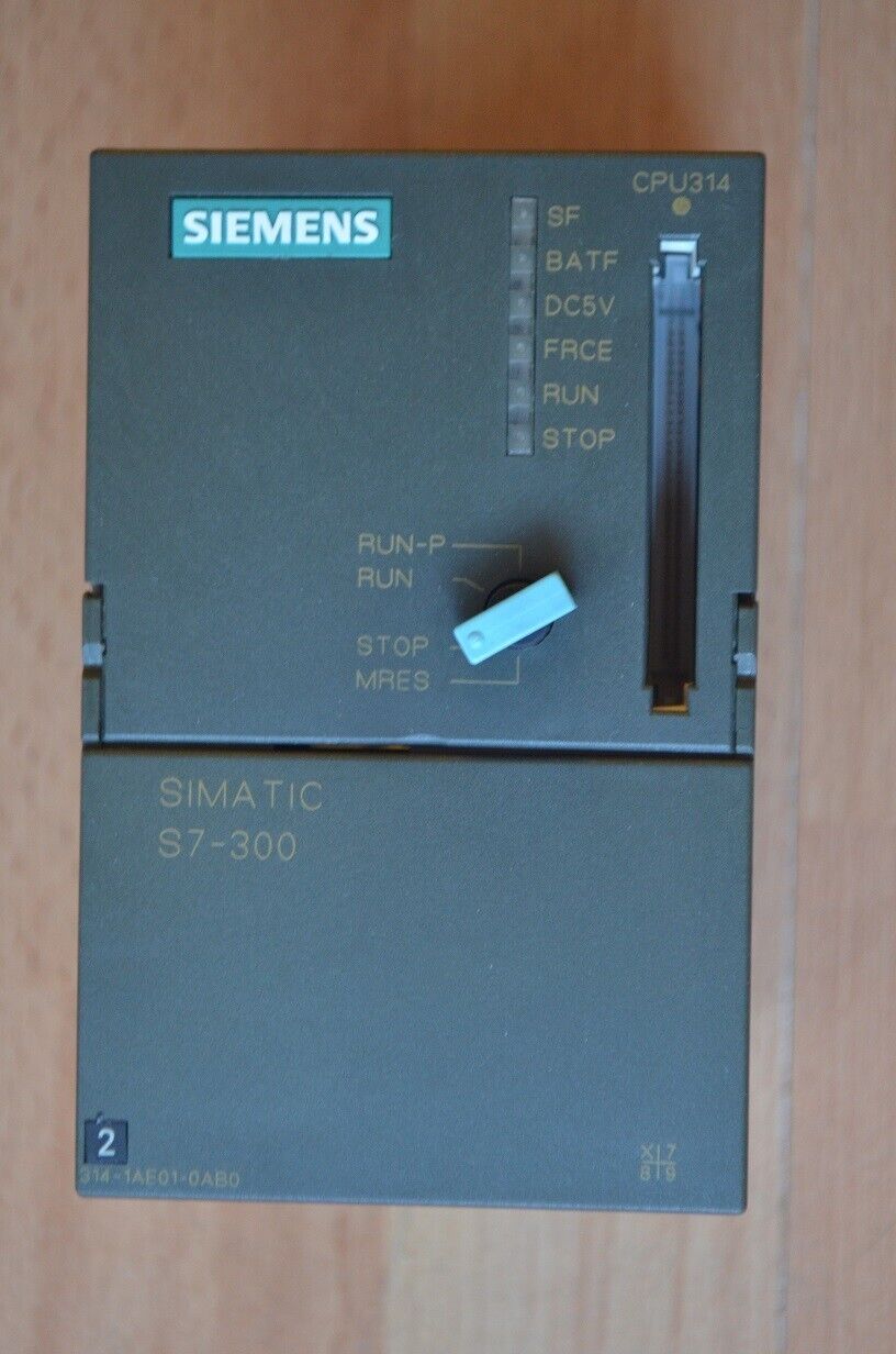 SIEMENS SIMATIC S7-300 CPU 314 6ES7 314-1AE01-0AB0 - Imagen 3
