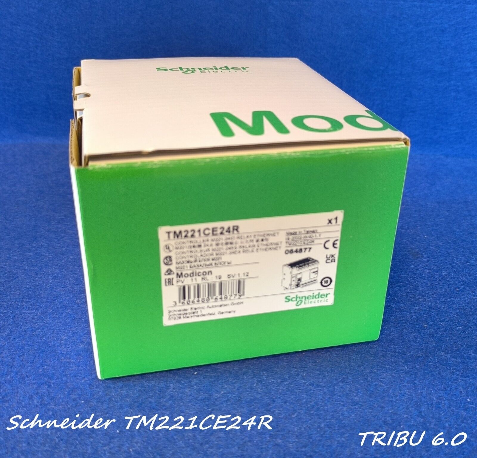 SCHNEIDER TM221CE24R Controlador con Ethernet 24 ES RELAY *NUEVO*