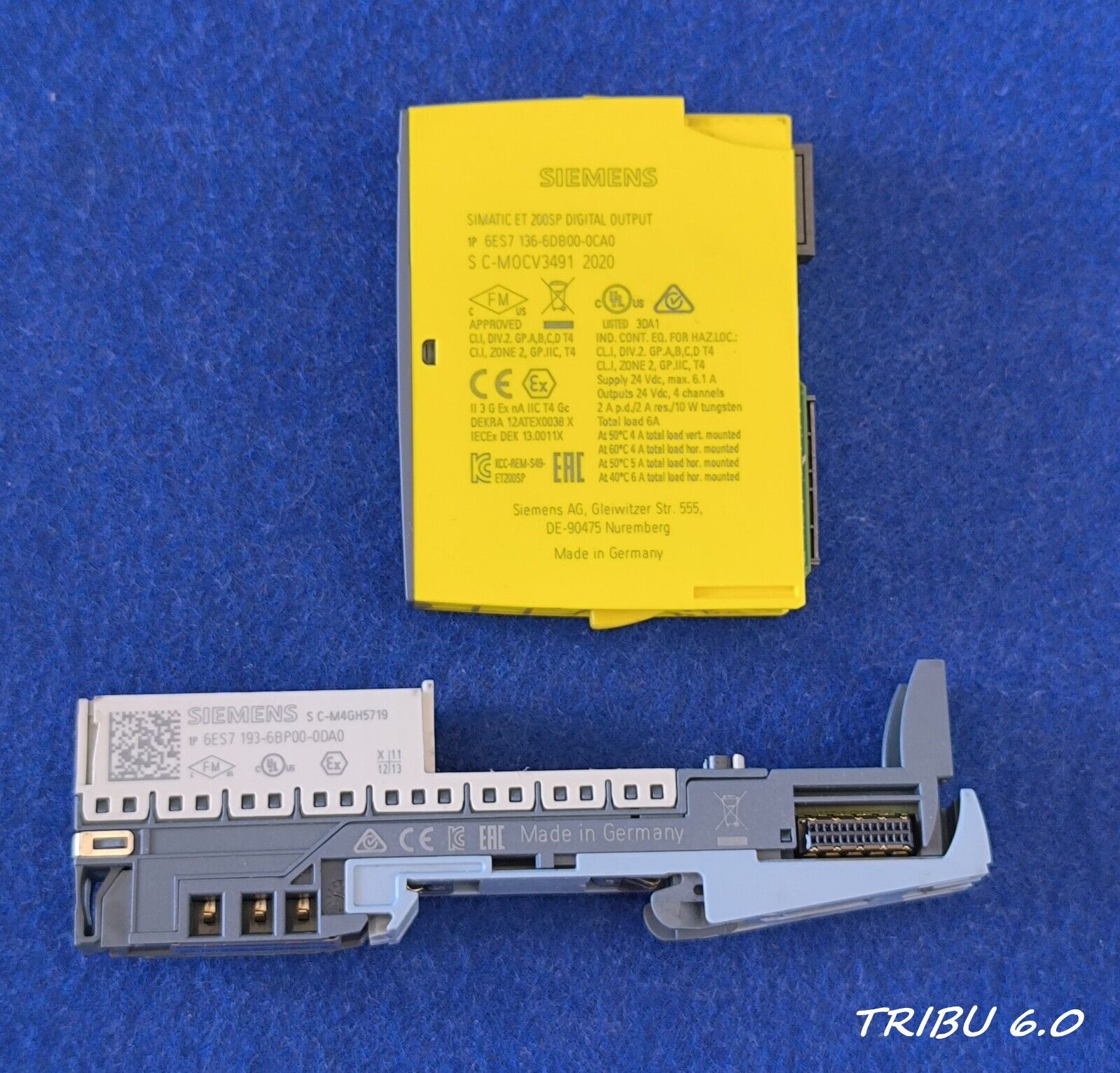 SIEMENS SIMATIC 6ES7 136-6DB00-0CA0 MODULO PARA ET 200SP + CONECTOR - Imagen 3