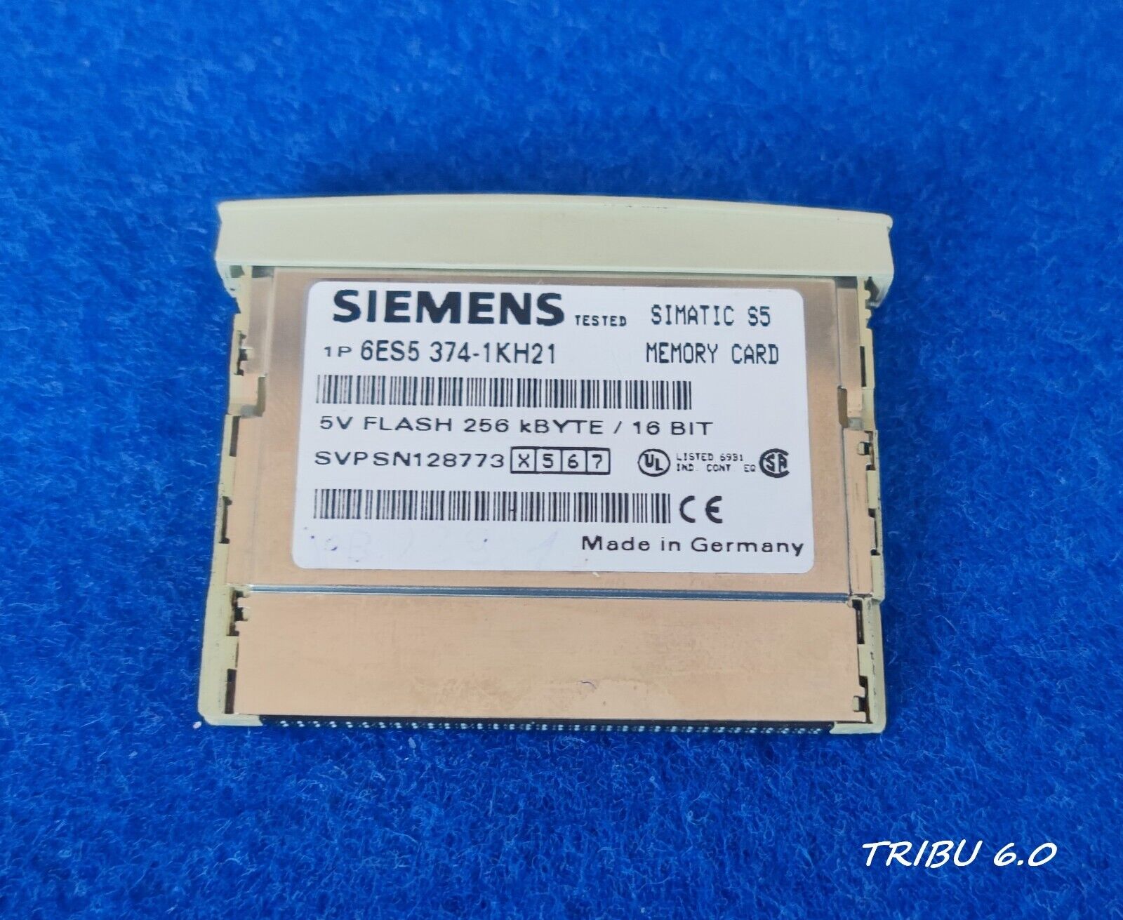 SIEMENS SIMATIC S5 6ES5 374-1KH21 MEMORY CARD 256KB 6ES5374-1KH2