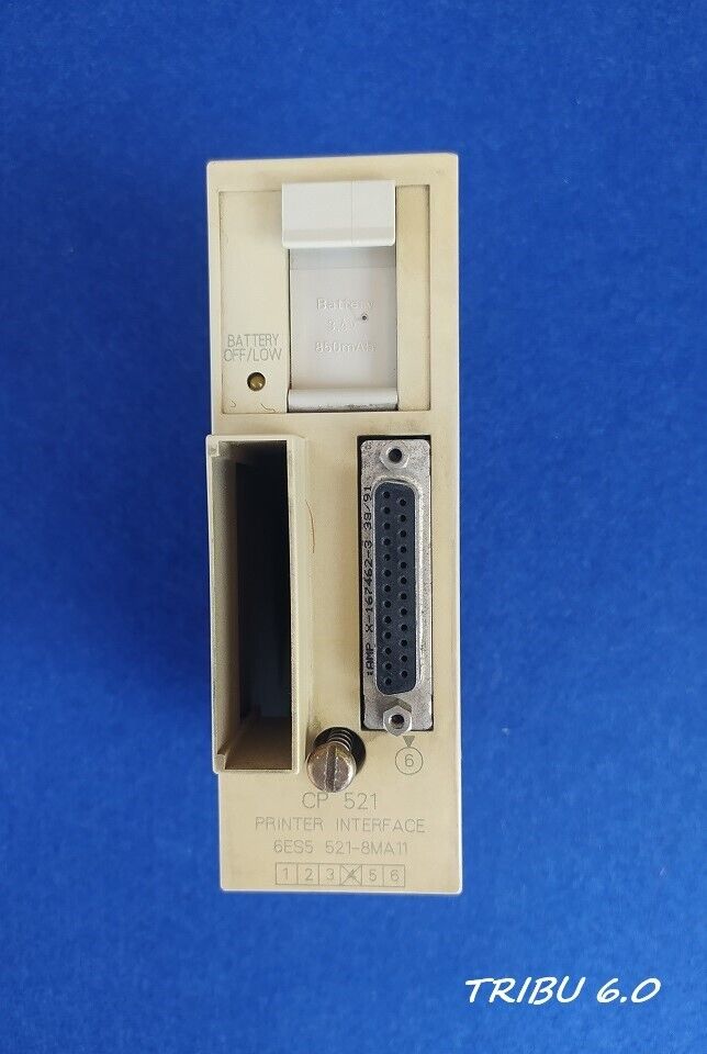 SIEMENS SIMATIC S5 CP 521 PRINTER INTERFACE 6ES5 521-8MA11