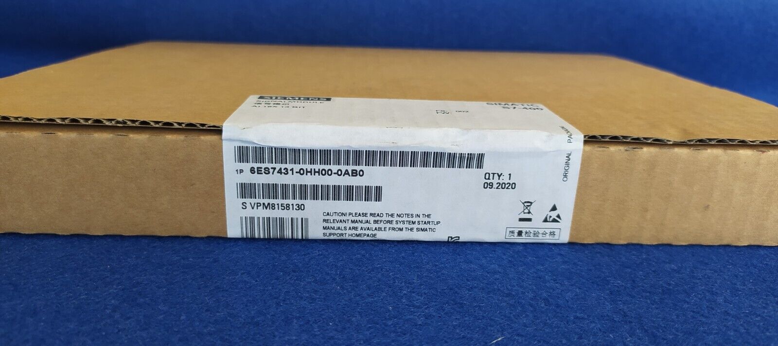 SIEMENS SIMATIC S7-400 6ES7 431-0HH00-0AB0 ENTRADAS ANALOGICAS SM431 ¡¡NUEVO!! - Imagen 3